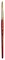 Princeton Series 4050 Heritage Synthetic Sable Brush-Short Handle Round Size 10